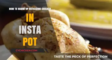 Deliciously Reheated: Rotisserie Chicken in Your Instant Pot