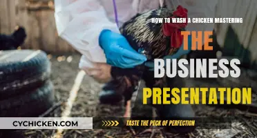 Mastering the Art of Business Presentations: Wash that Chicken!