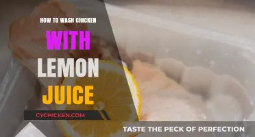 Fresh & Clean: Washing Chicken with Lemon Juice for Perfect Results