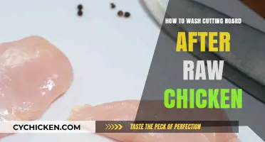 Safely Clean Your Cutting Board After Handling Raw Chicken: A Guide