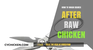 Safe Dishwashing After Handling Raw Chicken: A Step-by-Step Guide