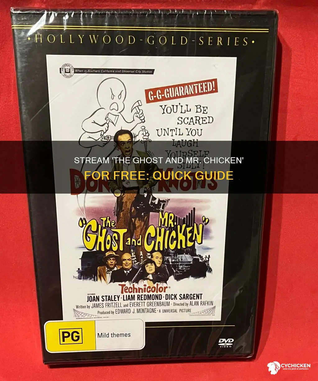 how to watch the ghost and mr chicken for free