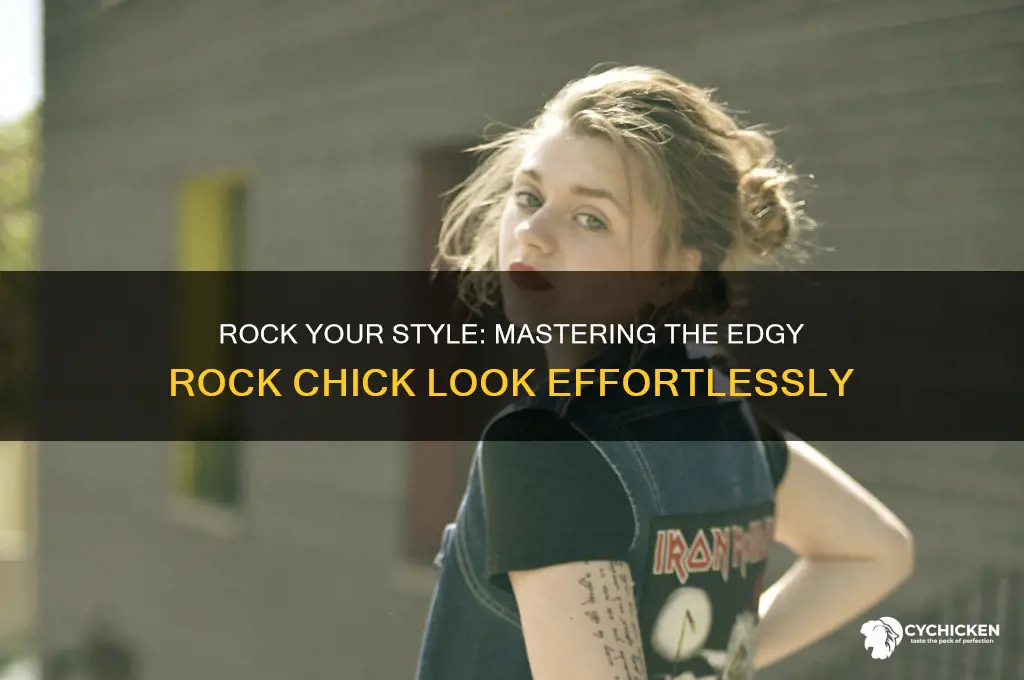 how to wear the rock chick look