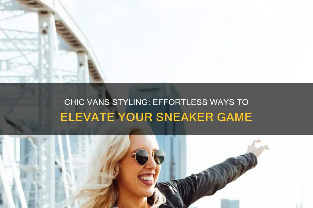 how to wear vans in a chick way