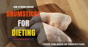 Weighing Chicken Drumsticks: A Diet-Friendly Guide for Accurate Portions