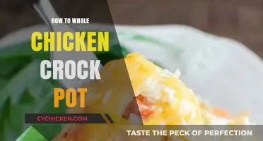 Delicious and Easy: Slow-Cooked Whole Chicken in a Crock Pot