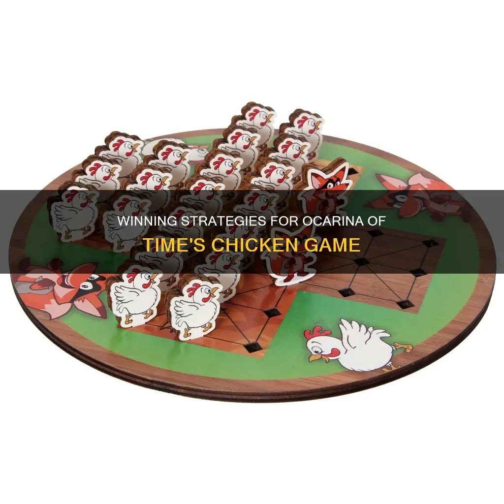 how to win the chicken game in ocarina of time