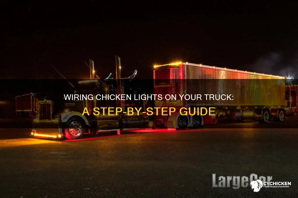 how to wire chicken lights on truck
