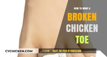 Healing Your Hen: A Guide to Wrapping a Broken Chicken Toe