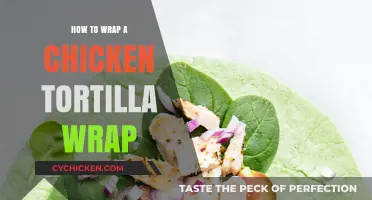 Master the Art of Rolling a Perfect Chicken Tortilla Wrap