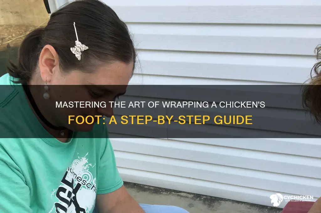 how to wrap a chicken