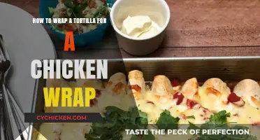 Mastering the Chicken Wrap: Folding Techniques