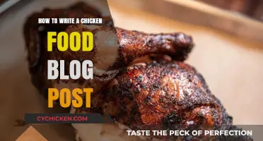 Crafting Engaging Chicken Food Blog Posts: Tips and Tricks for Success