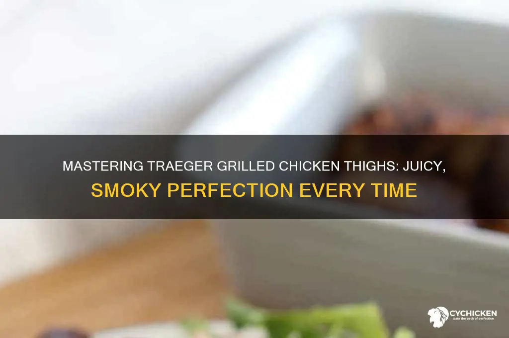 how tobcookd chicken thighs on trager