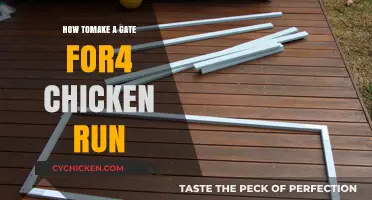 Building a Secure Chicken Run Gate: Simple DIY Steps