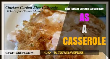Easy Chicken Cordon Bleu Casserole Recipe: Comfort Food Twist