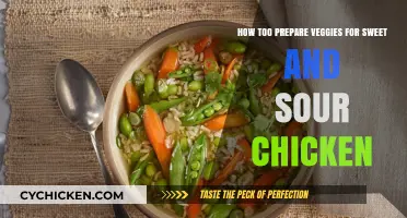 Sweet & Sour Chicken: Prep Veggies Like a Pro