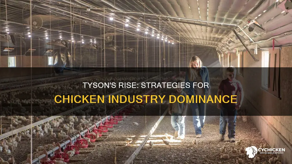 how tyson got to the top of the chicken industry