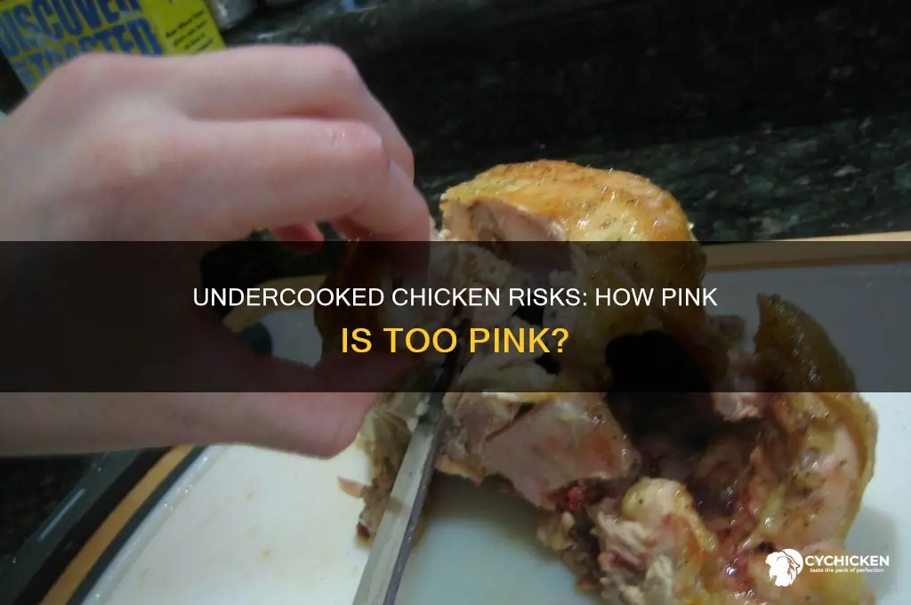 how undercooked does chicken have to be