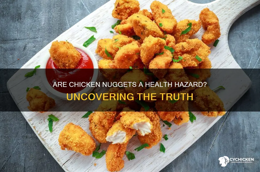 how unhealthy are chicken nuggets