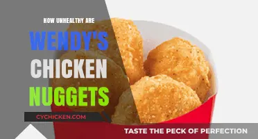 Wendy's Chicken Nuggets: Unhealthy Truths and Nutritional Concerns
