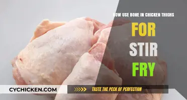 Enhance Stir-Fry Flavor: Using Chicken Thigh Bones for Richness
