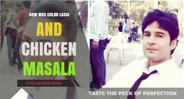 Cold Lassi and Chicken Masala: A Perfect Culinary Fusion Delight