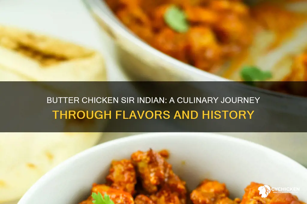how was the butter chicken sir indian