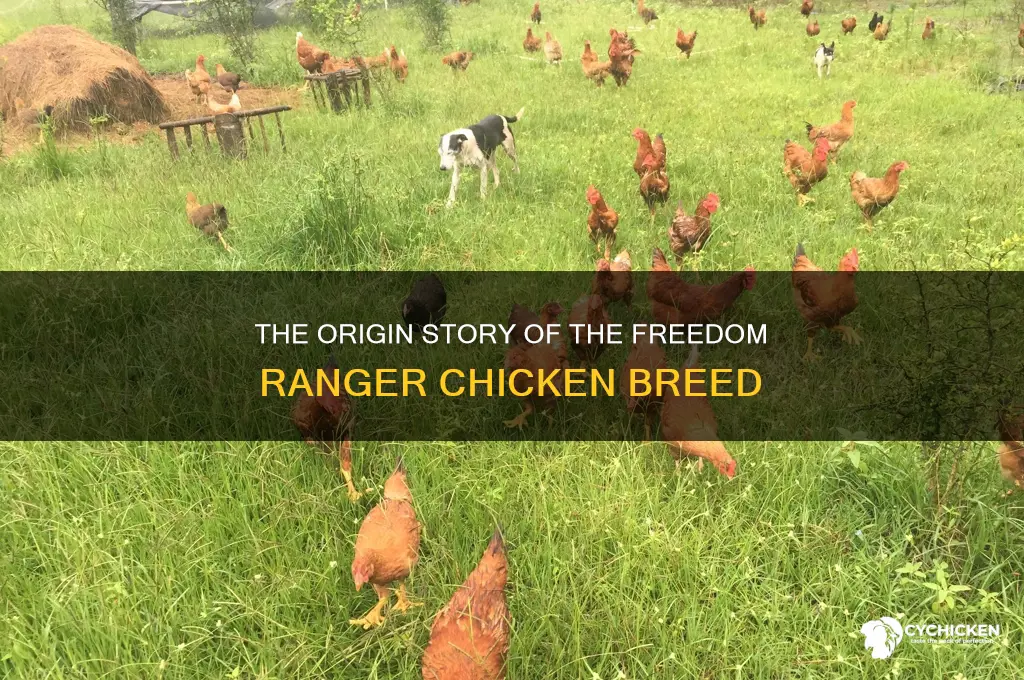 how was the freedom ranger chicken created