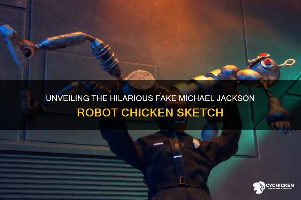 how were fake michael jackson robot chicken