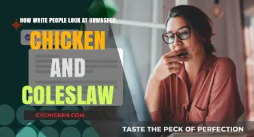 White People's Unwashed Chicken and Coleslaw: A Cultural View