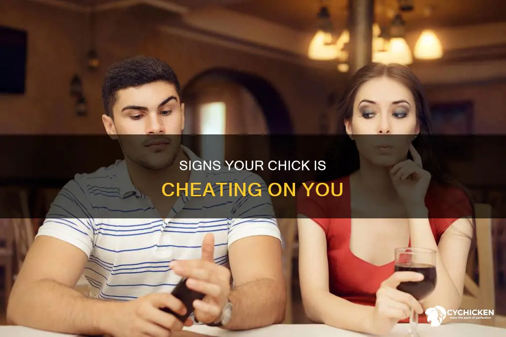 how would i see if my chick is cheating