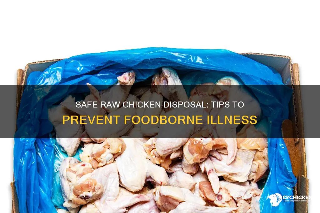 how would you dispose of raw chicken