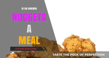 Are 20 Chicken Nuggets a Satisfying Meal or Just a Snack?