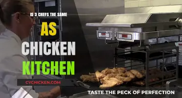 Are 3 Chefs and Chicken Kitchen the Same Restaurant?