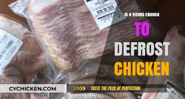 Defrosting Chicken: Is 8 Hours Enough for Safe Thawing?