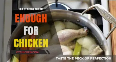 Sizing Up Your Cookware: Is an 8-Quart Stock Pot Big Enough for Chicken?
