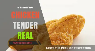 Unveiling the Truth: Are Burger King's Chicken Tenders Real?