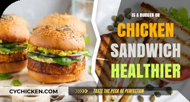 Burger vs. Chicken Sandwich: Which Fast Food Option is Healthier?