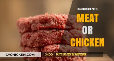 Burger Patty Debate: Meat or Chicken? Unraveling the Mystery