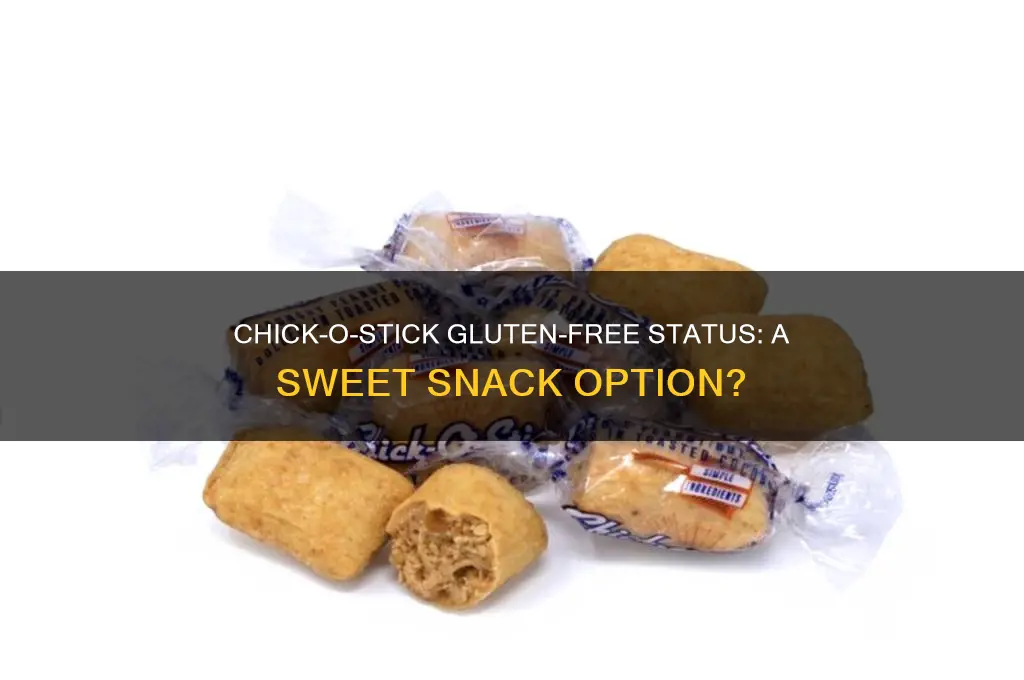 is a chick o stick gluten free