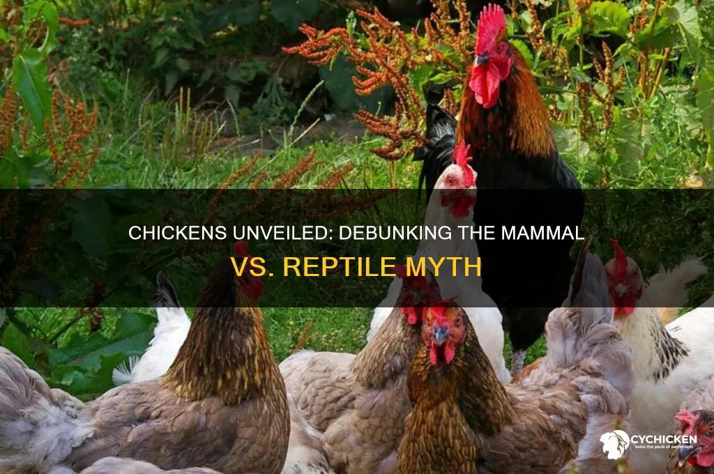 is a chicken a mammal or a reptile