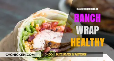 Unwrapping the Truth: Is a Chicken Bacon Ranch Wrap Really Healthy?