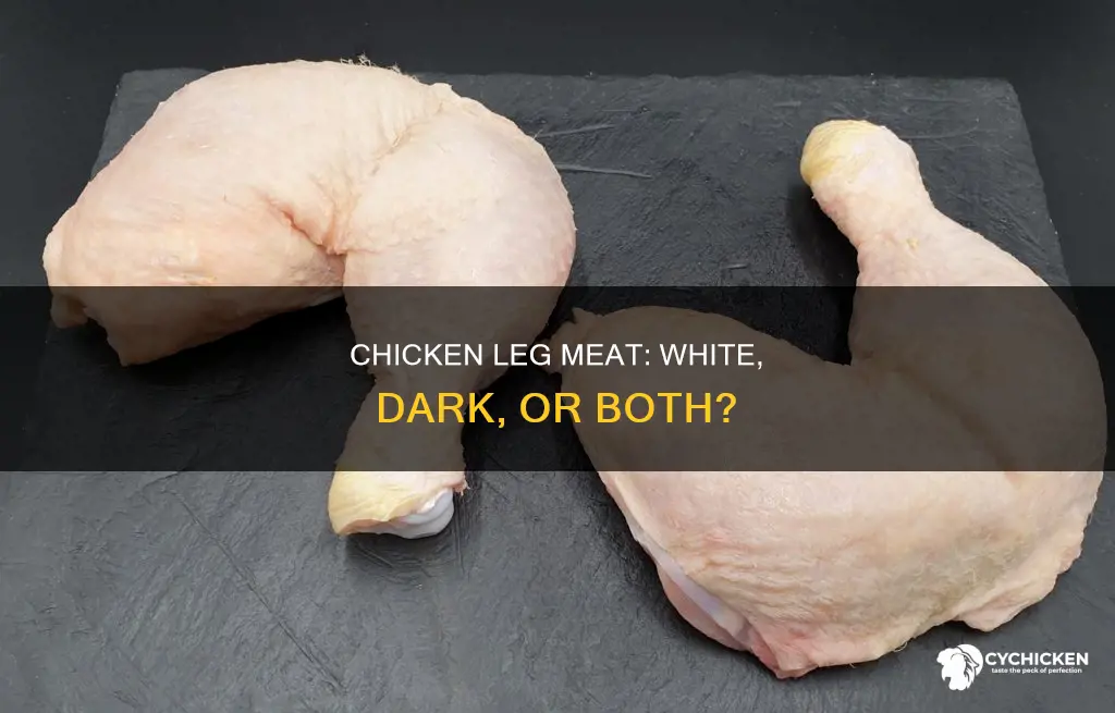 is a chicken leg white meat or dark meat