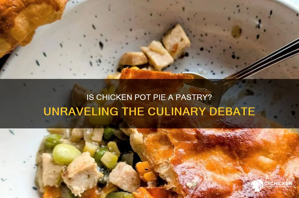is a chicken oot pie a pastry