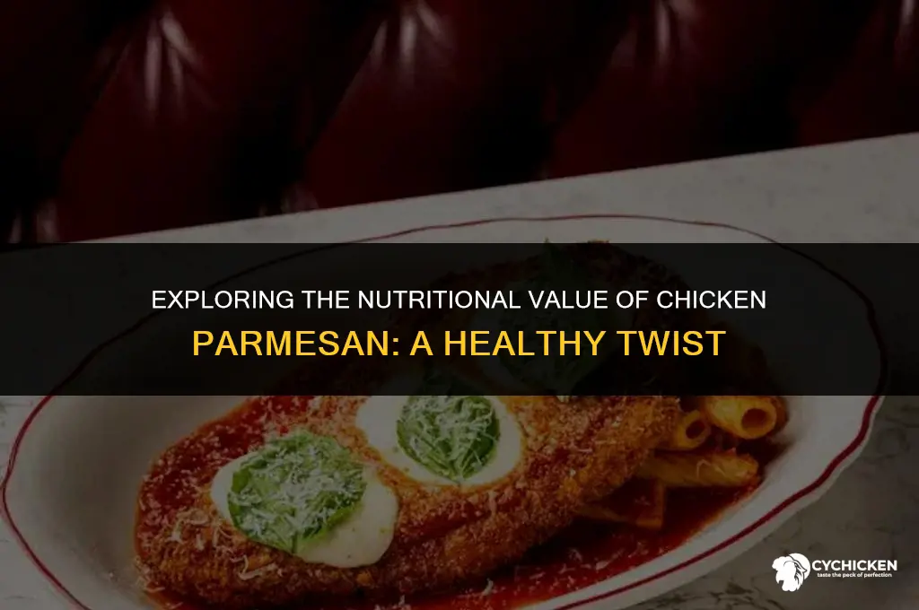 is a chicken parmesan healthy