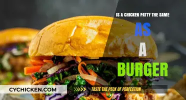 Chicken Patty vs Burger: What's the Difference?