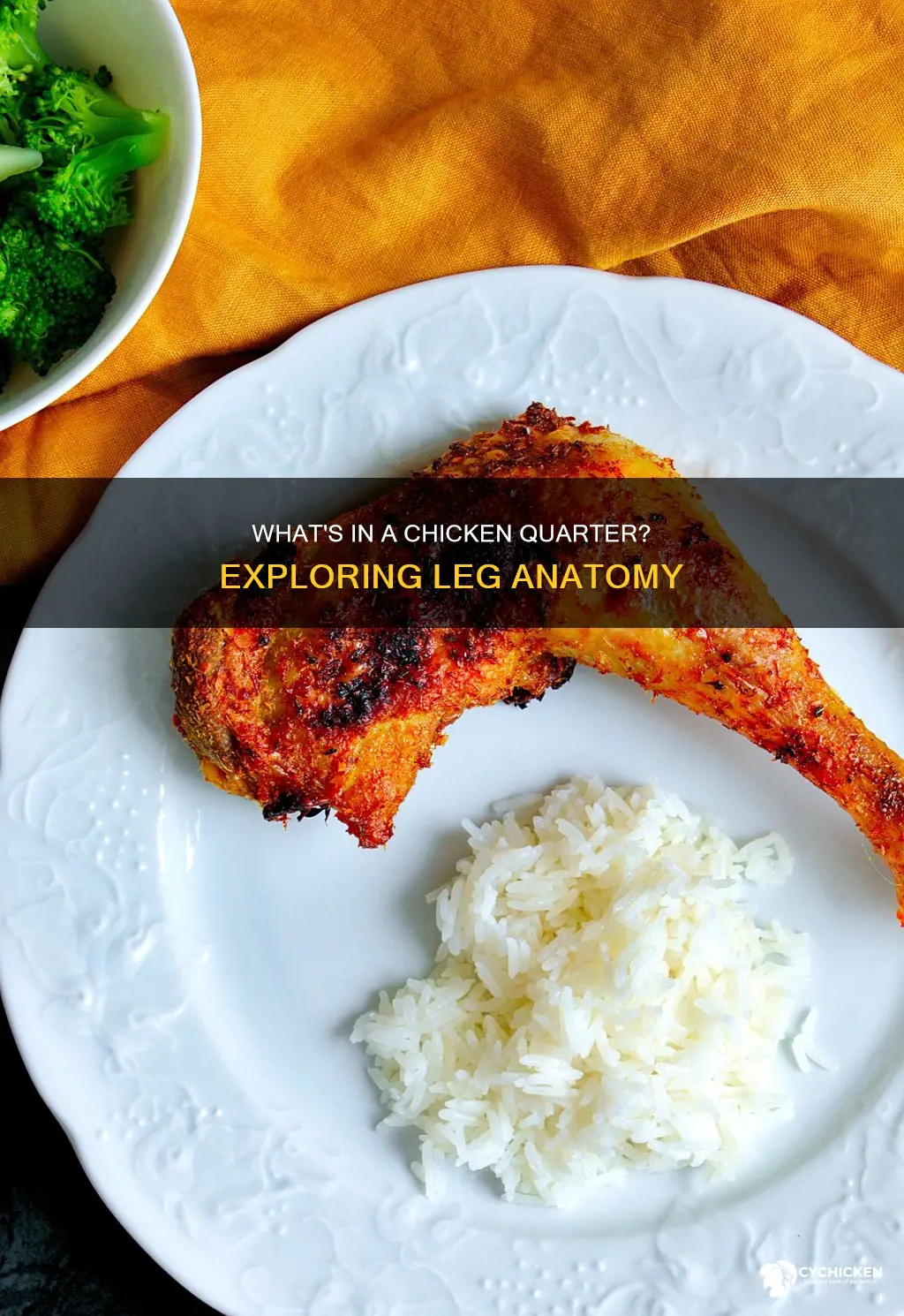 is a chicken quarter the same as a leg