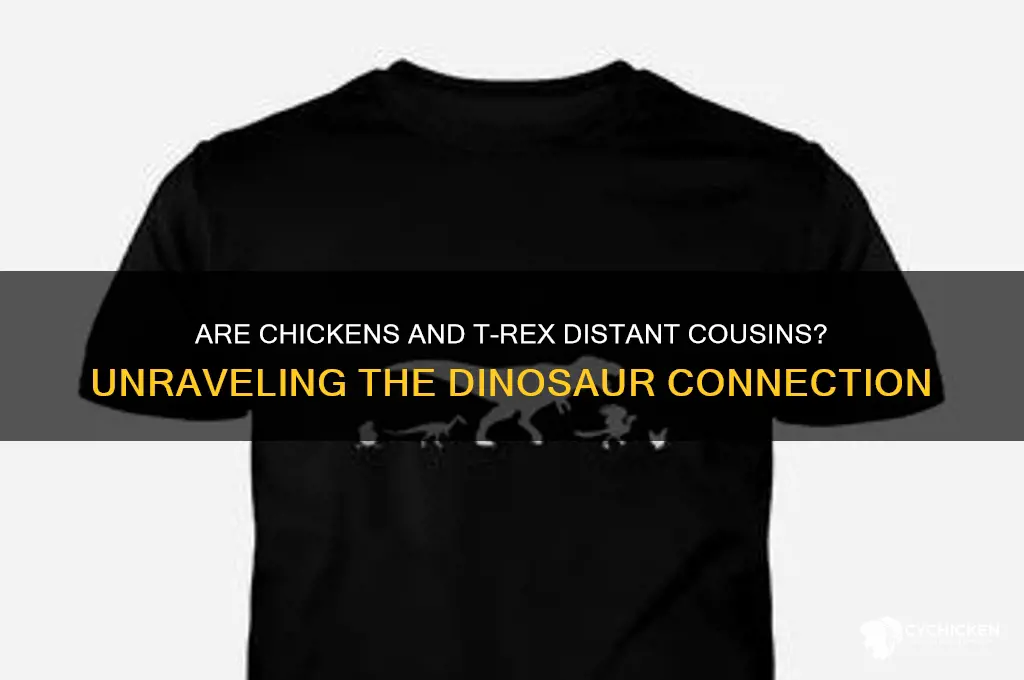 is a chicken related to at rex
