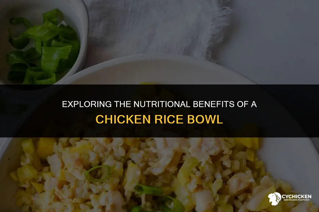 is a chicken rice bowl healthy